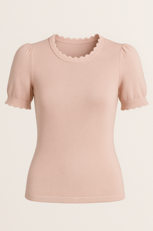 The Jeanne Knit Tee